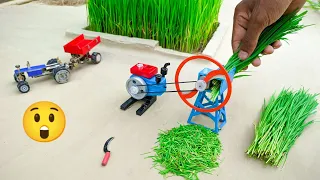 diy tractor top most creative science project | mini tractor #1 #farming  | @sunfarming7533