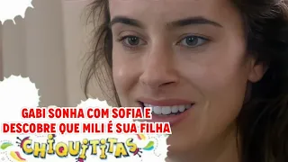 Gabi sonha com Sofia e descobre que Mili é sua filha | Chiquititas