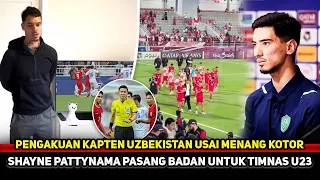 AWALNYA BANGGA, KINI MENYESAL! Kapten Uzbekistan sanjung Timnas U23 lebih baik~Pattynama jadi gempar