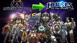 Герои Overwatch в Heroes of the Storm