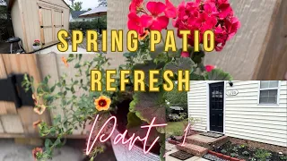 Spring/Summer Outdoor Patio Refresh|Part 1