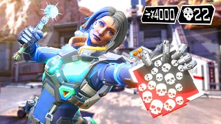 SUPER HORIZON 22 KILLS & 4000 DAMAGE (Apex Legends Gameplay)