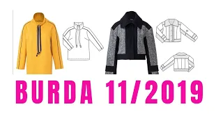 Burda 11/2019 Line Drawings Preview