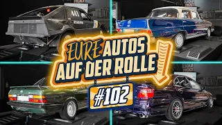 ZWEI MOTOREN in EINEM Ascona! - Prüfstandstag Halle77 - MARCO nimmt EURE Autos ran!