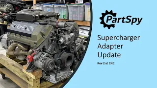 BMW M60 and M62tu to Jaguar Supercharger Adapter Kit UPDATE!