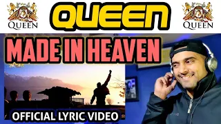 Made In Heaven (Official Lyric Video) - QUEEN - First time Reaction.