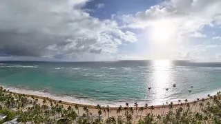 BEACH FOOTAGE OF PUNTA CANA, DOMINICAN REPUBLIC