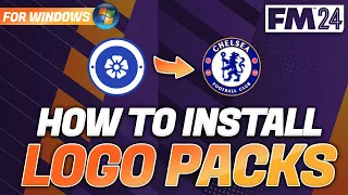 HOW TO INSTALL LOGO PACKS IN FM24 (Windows)