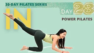 Day 23: 15 MIN POWER TOTAL BODY PILATES | 30 Day Pilates Workout Challenge 2023