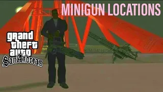 All Minigun Locations in GTA San Andreas (Android/iOS)