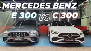 Mercedes-Benz C 300 AMG Line 2022 VS Mercedes-Benz E 300 AMG Line 2022 | REVIEW