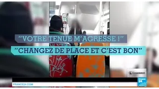 "Votre tenue m’agresse !" : scène d’islamophobie dans le RER - FRANCE