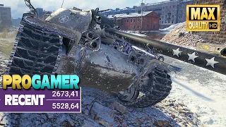 T110E5: Pro gamer in an exciting game - World of Tanks