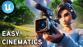 How to Create Cinematics EASY - UEFN Cinematics BEGINNER Course