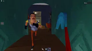 Hello Neighbor Alpha 2 Roblox Remake WalkThrough