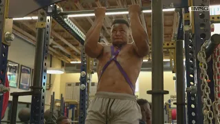 Saquon Barkley's New Workout Routine Is Next Level | New York Giants