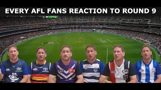 Every AFL Fans Reaction to Round 9