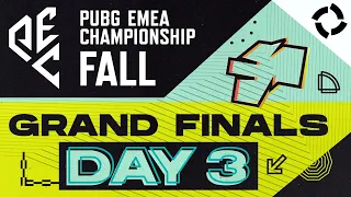 PUBG EMEA Championship: Fall // Grand Finals - Day 3