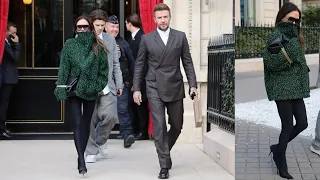 Victoria, David Beckham And Son Cruz Join The A-listers At The Dior PFW Show