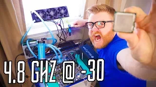 A Core 2 Quad at 4.8 Ghz?!?!