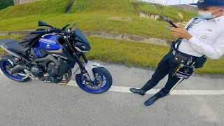 MT-09 Kena Saman di Ulu Yam | Ride Genting Highlands via Batang Kali | Akrapovic Titanium Raw Sound