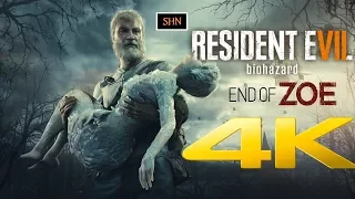 Resident Evil 7 End of Zoe | 4K 60ᶠᵖˢ | Playthrough Gameplay Longplay No Commentary