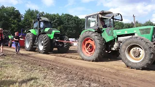 14t Tandem 😜 Deutz vor Fendt Case  MB Trac Schlüter Valmet Trecker Treck Rendswühren 2023