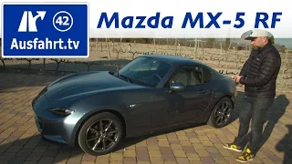 2017 Mazda MX-5 RF   Fahrbericht der Probefahrt  Test   Review