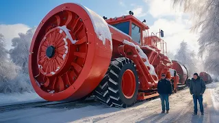 Mega POWERFUL Snow Plows That Have Conquered The World