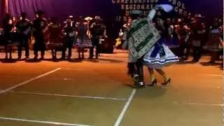 CAMPEONES REGIONALES DE CUECA ADOLESCENTE 2012 IX REGION