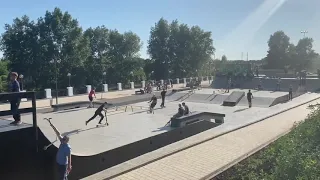 Скейт-парк на Набережной Оренбурга
