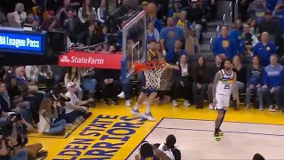 Klay Thompson hits the most impossible 3 against the Timberwolves || 22-23 season