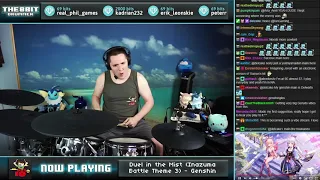 The8BitDrummer plays "Duel in the Mist (Inazuma Battle Theme 3)" | Genshin Impact