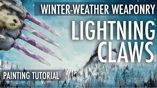 Lightning Claws Painting Tutorial Space Wolves Marines Winter Weather Weaponry Warhammer 40K