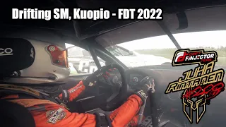 Testiä ja KOLAROINTIA Drifting SM kilpailussa ennen DMECiä, Kuopio | FDT 2022