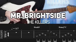 The Killers - Mr. Brightside (Guitar lesson with TAB)