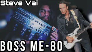 Steve Vai - Emulando el tono de Steve Vai -  [Boss ME-80]