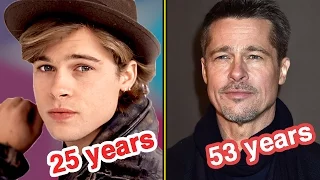 Brad Pitt Through The Years in 60 seconds