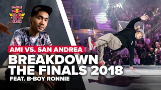 Battle Breakdown with Ronnie and Ami | Ami VS San Andrea | Red Bull BC One World Final 2018