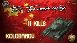 World Of Tanks Console T-34-1: Kolobanov and 11 Kill Replays!