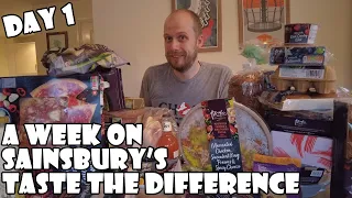 A Week On Sainsbury's Taste the Difference DAY 1
