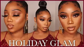 Holiday Glam: Brown Smokey Eye | Tamara Renaye