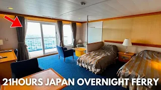 🇯🇵Riding on Ferry Suisen from Fukuoka to Tokyo | 90,000 yen per night | 21 hours | 4K