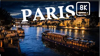 Paris 8k video Ultra Hd Tv 240 FPS - The Capital of France