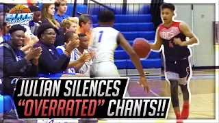 Julian Newman RESPONDS to "Overrated" Chants! Downey Highlights @ TFA