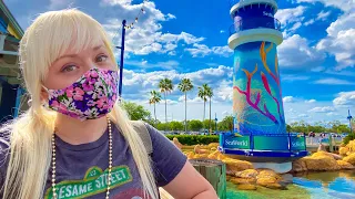 SeaWorld Orlando Spring 2021! Crowds, Ice Breaker Walls DOWN, Shark Encounter, Glacier Bar & MORE!