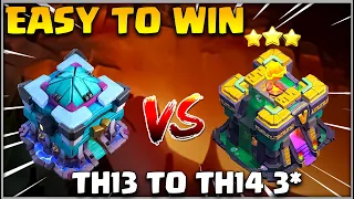 Crazy TH13 to TH14 MAX 3* | Best TH13 Attack Strategies CoC