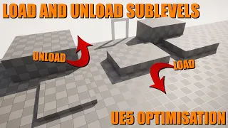 How To Load And Unload Sublevels In Unreal Engine 5 | UE5 Optimisation