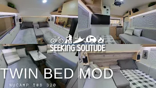 Nucamp T@b 320 Twin Bed Mod Part 1
