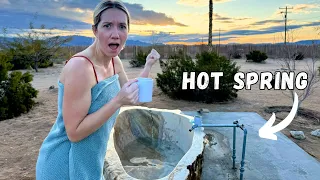 California's Best Desert Hot Spring | Wonder Valley Hot Springs, Joshua Tree, CA